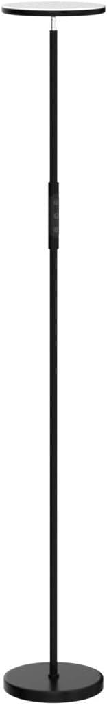 40W 4000LM Stepless Dimmable Torchiere LED Floor Lamp