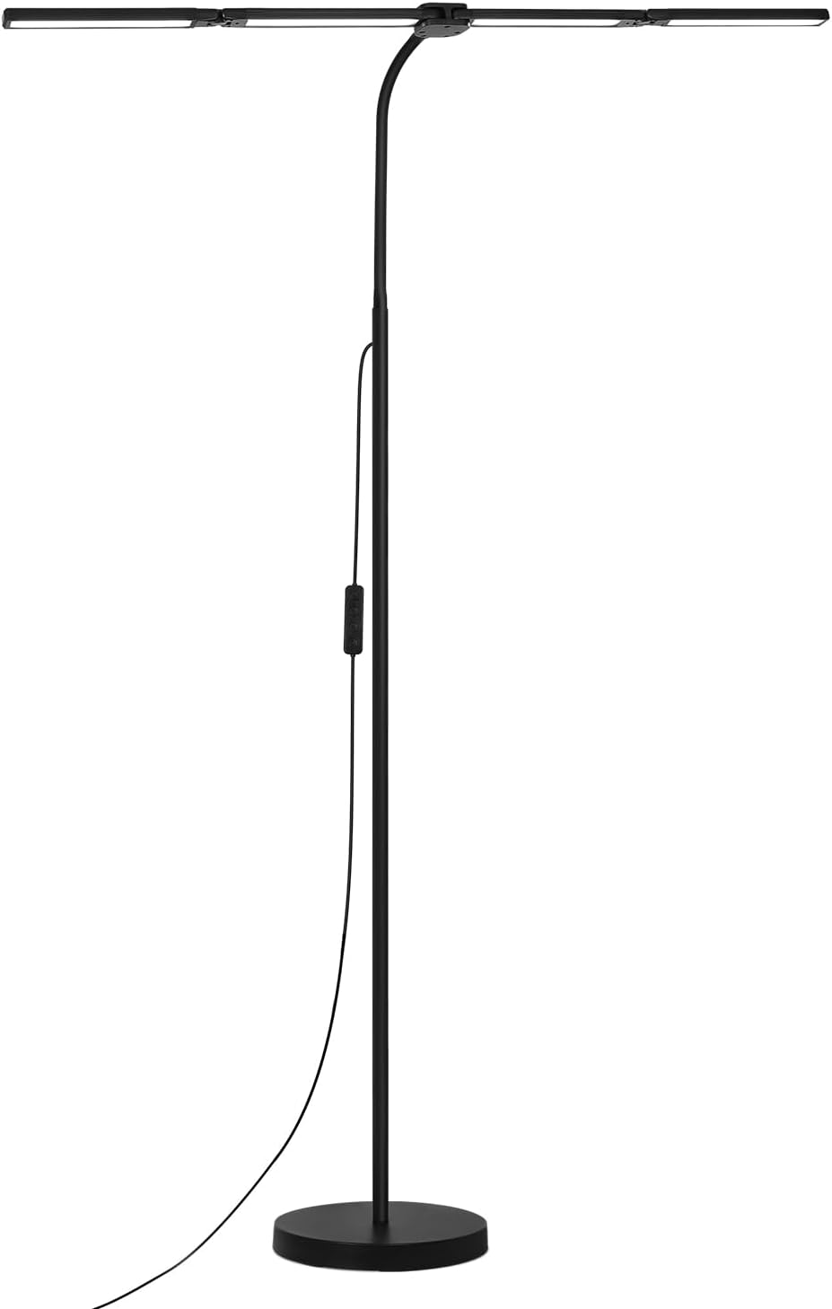 LED Floor Lamp 4 Light Bars 24W 3000LM Ultra Bright