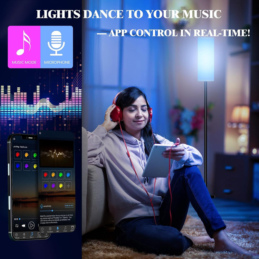Dimmable LED Floor Lamp