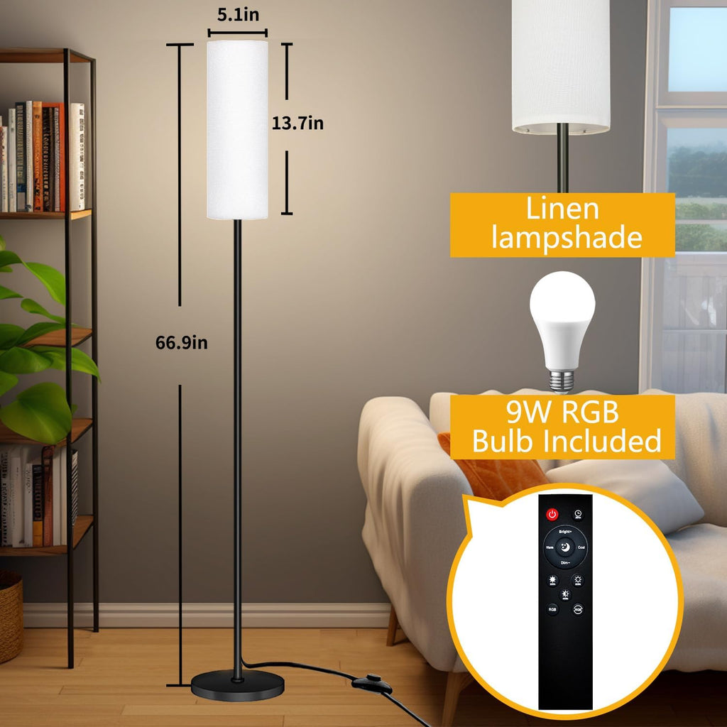 Dimmable LED Floor Lamp
