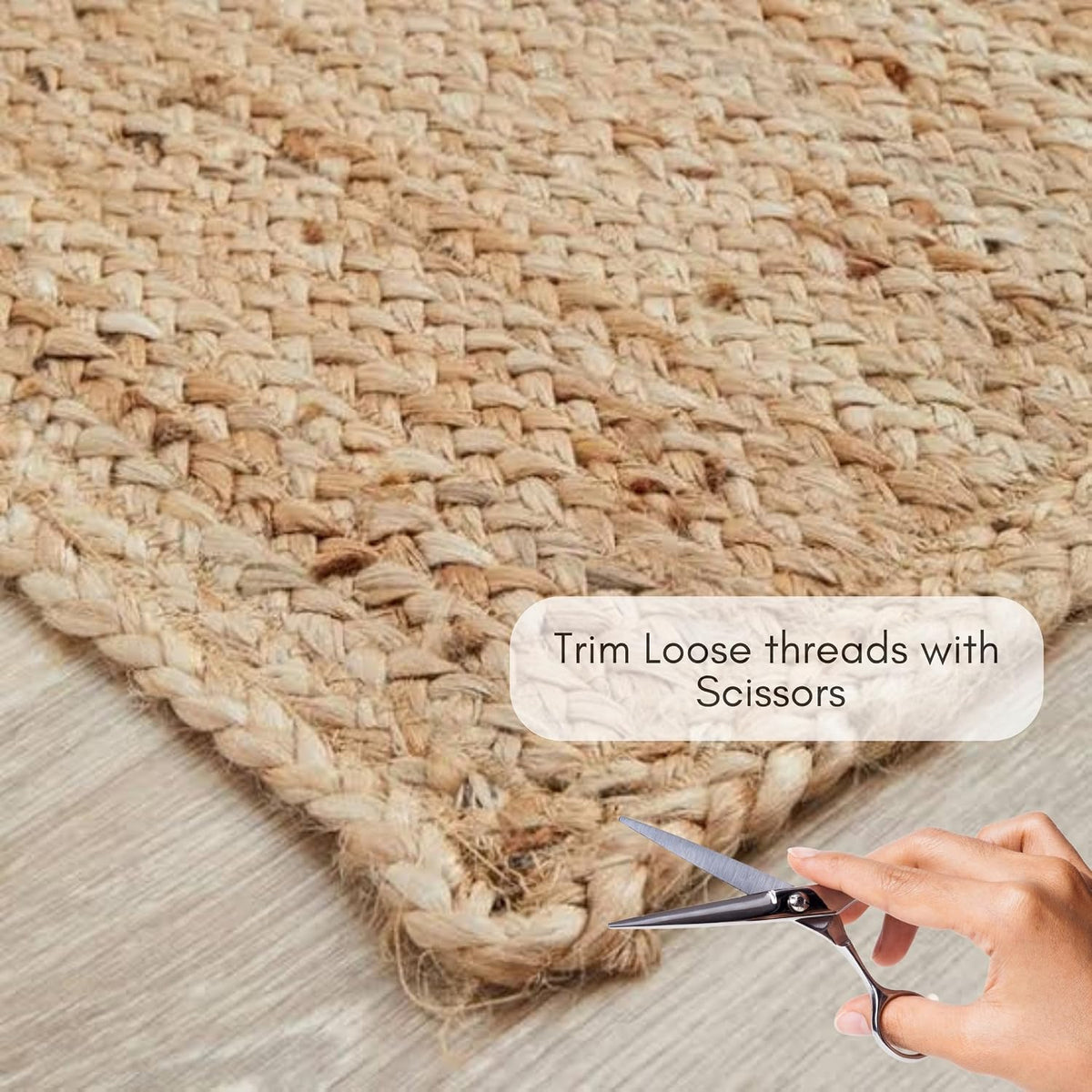 8x10 Handwoven Jute Area Rug