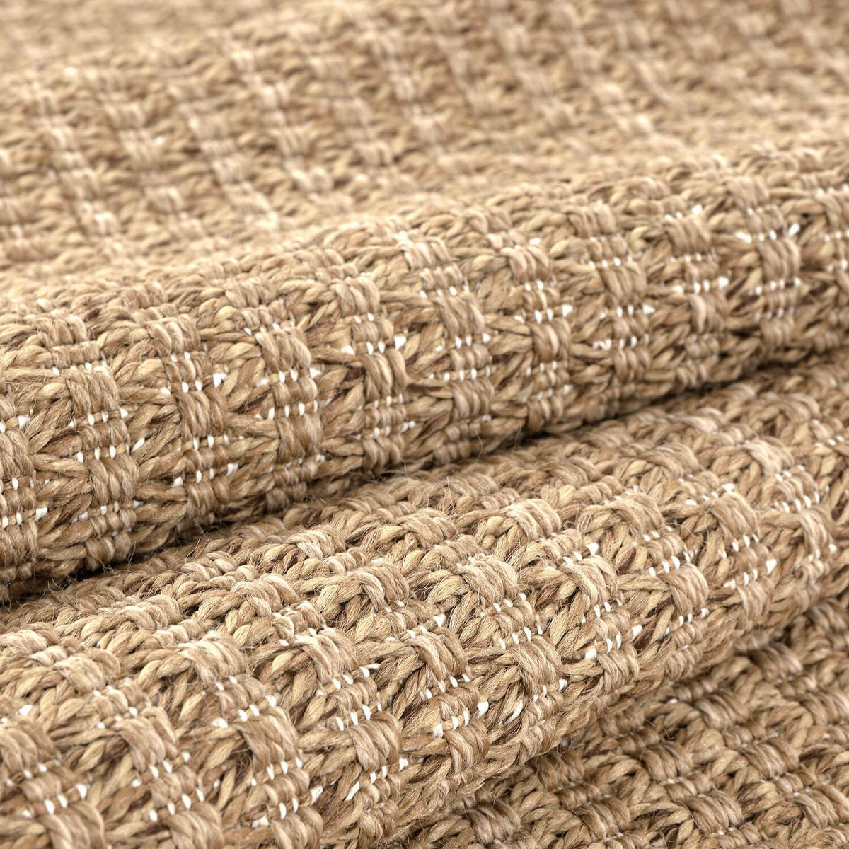 Home 8x10 Washable Jute Area Rug