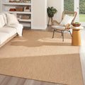 Home 9'x12' Easy‑Clean Jute Area Rug