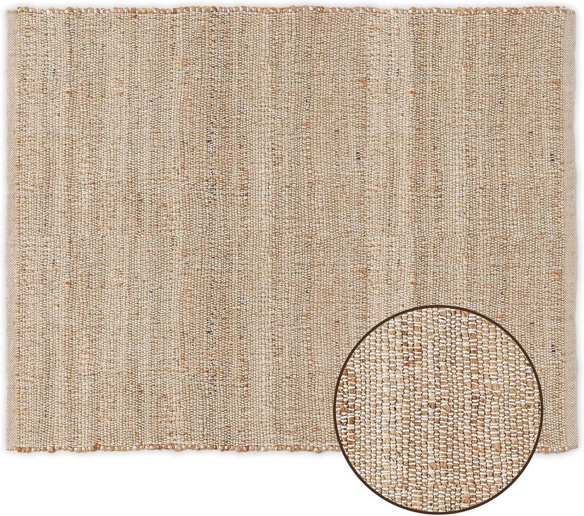 8'x10' Handwoven Jute Area Rug