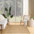 Home 5'x7' Geometric Jute Area Rug