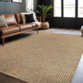 Home 8x10 Washable Jute Area Rug