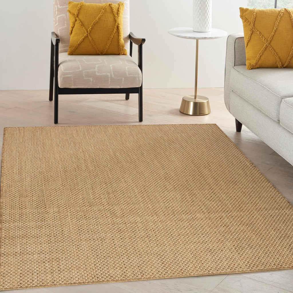 Home 5'x7' Geometric Jute Area Rug